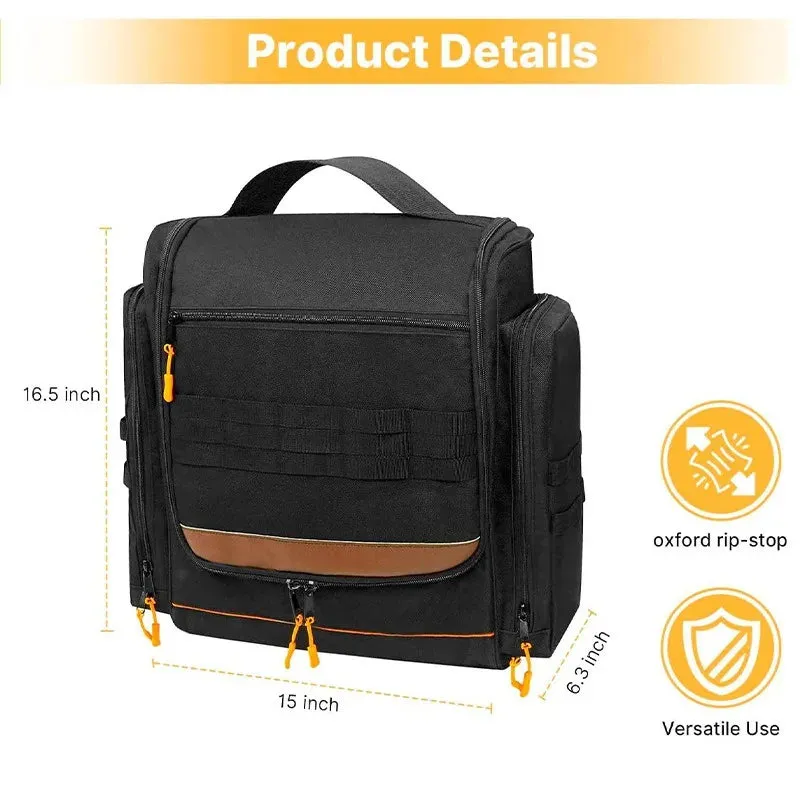 Waterproof Hanging Camping Storage Bag Rv & Outdoor 16.5 X 15 X 6.3In