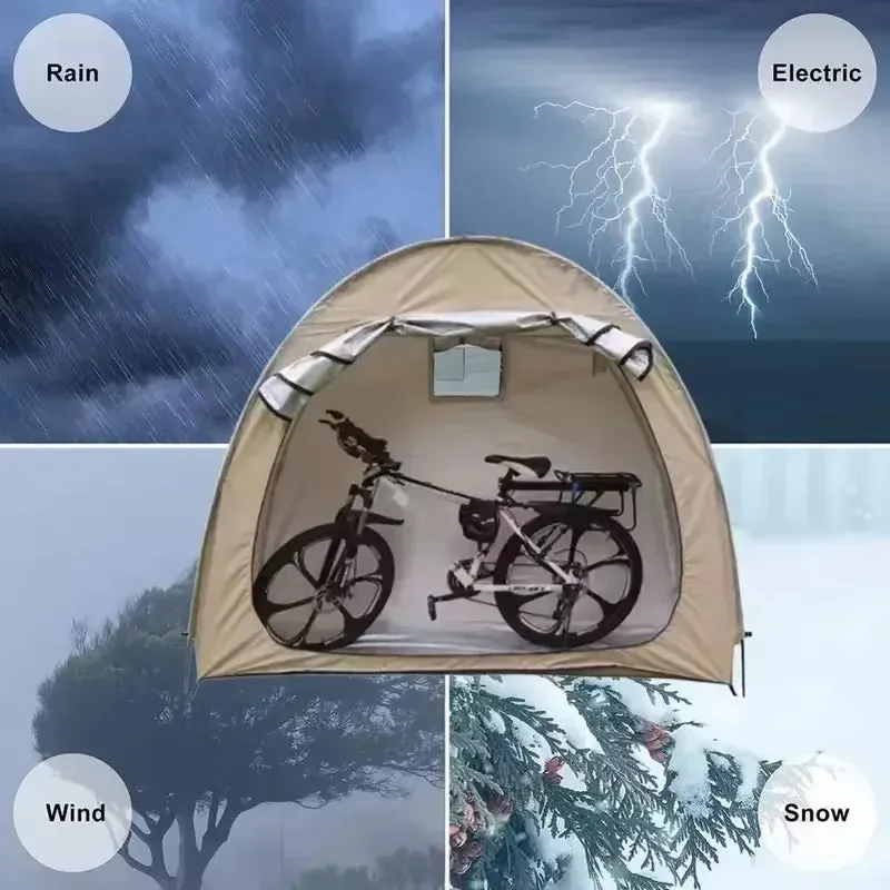 Waterproof Outdoor Bicycle Storage Tent 420D Oxford