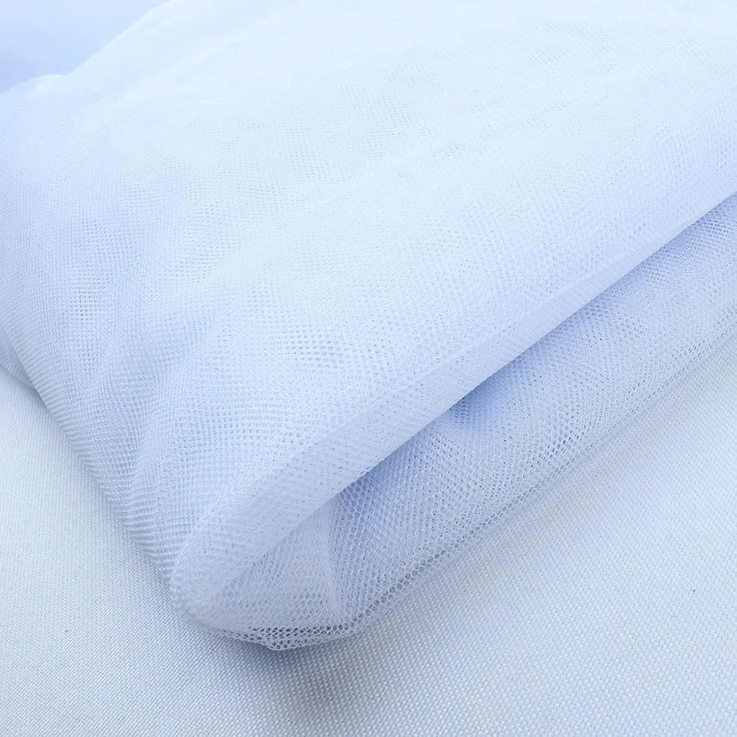 White DIY Mosquito Net Fabric | 10x20 FT Netting | Insect Cover for Garden, Patio, Outdoor & Windows | Multiple Sizes in Black, White & Green | Raised Bed Screen Mesh Barrier
