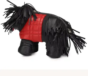 Women Dog Shaped Purse Crossbody Shoulder Bag Handbag Cartoon Novelty Unique PU Leather Luxury Evening Tassel Y2KPurse