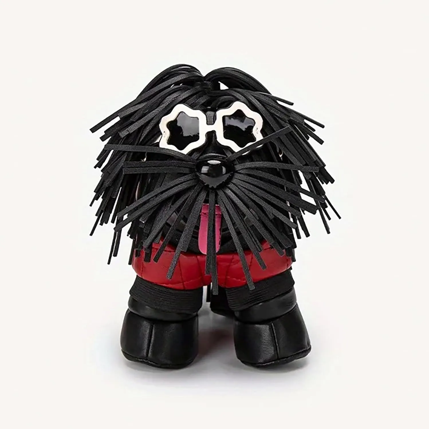 Women Dog Shaped Purse Crossbody Shoulder Bag Handbag Cartoon Novelty Unique PU Leather Luxury Evening Tassel Y2KPurse