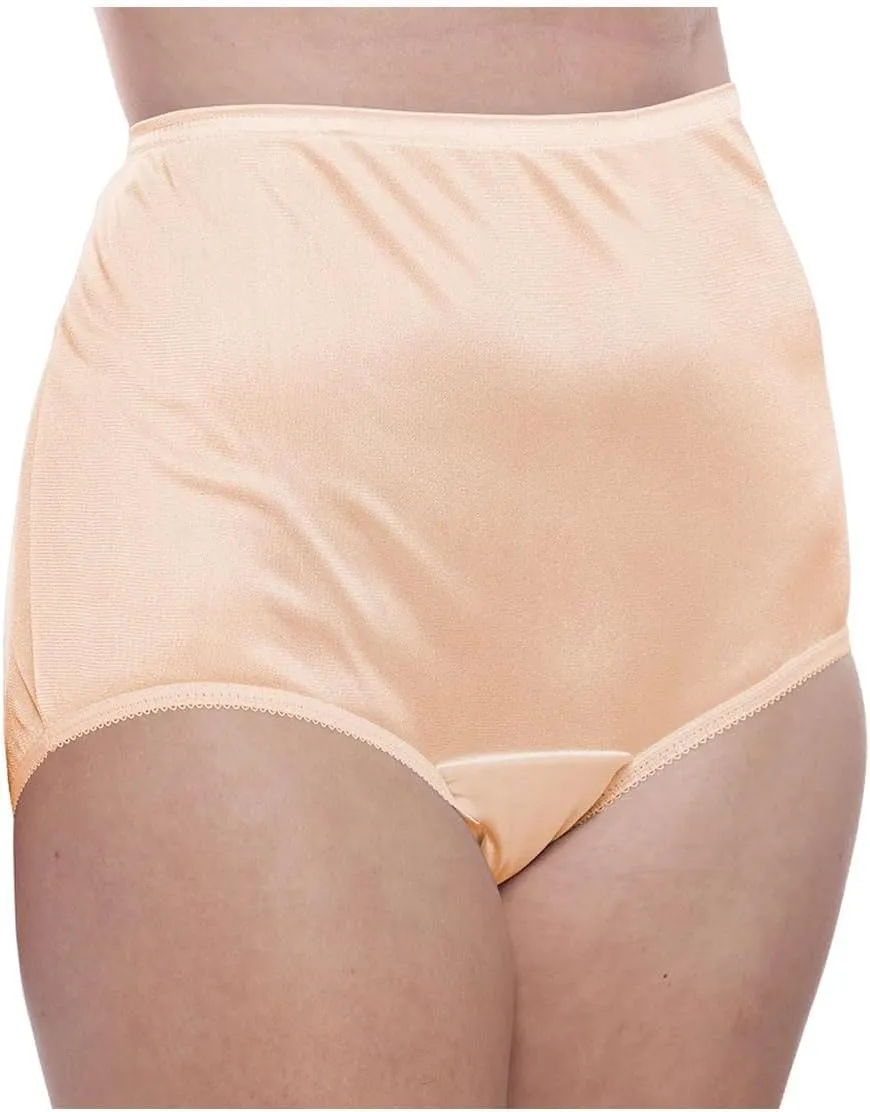 Women's 100% Nylon Full Coverage Panties