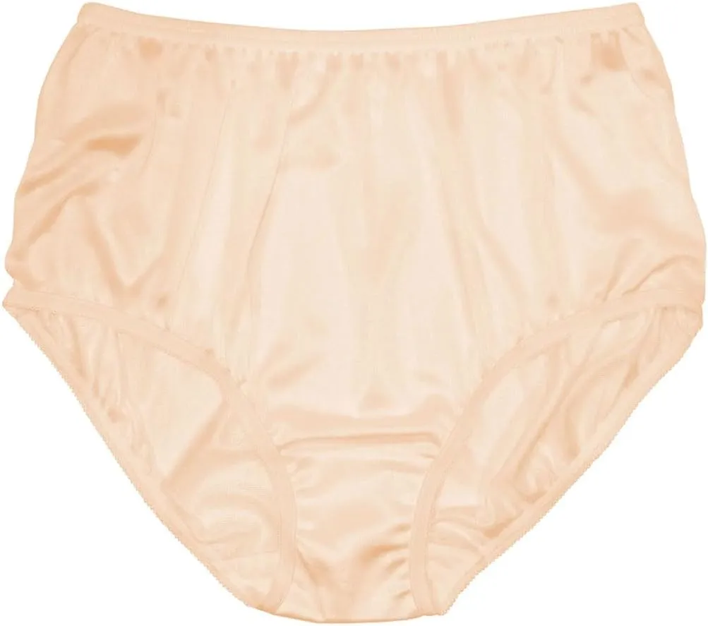 Women's 100% Nylon Full Coverage Panties