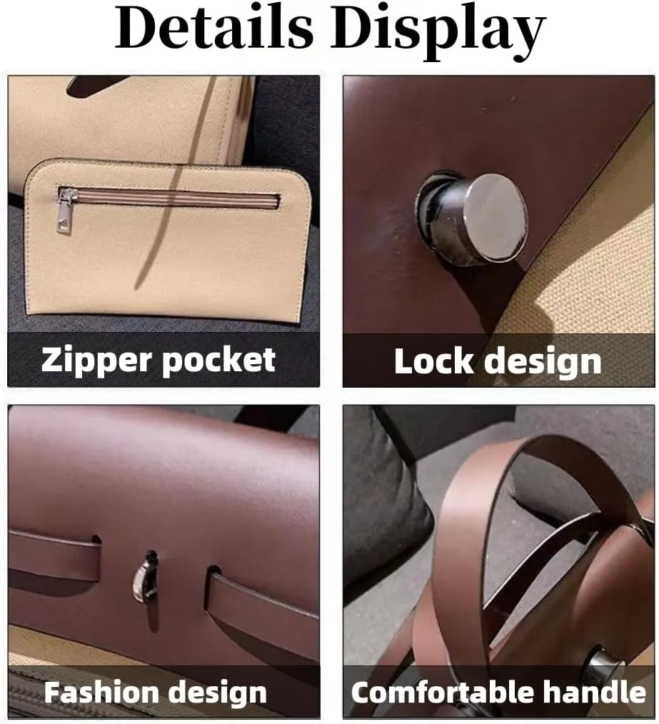 Women's Crossbody Bag with Free Zip Pouch - Adjustable Crossbody, Shoulder & Hand Carry Bag for Work,Gift