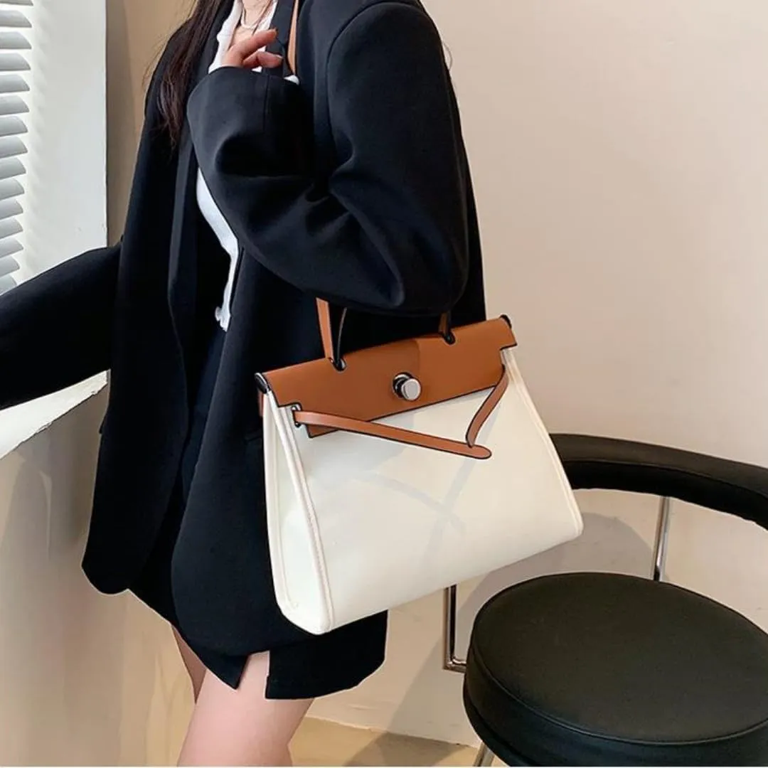 Women's Crossbody Bag with Free Zip Pouch - Adjustable Crossbody, Shoulder & Hand Carry Bag for Work,Gift