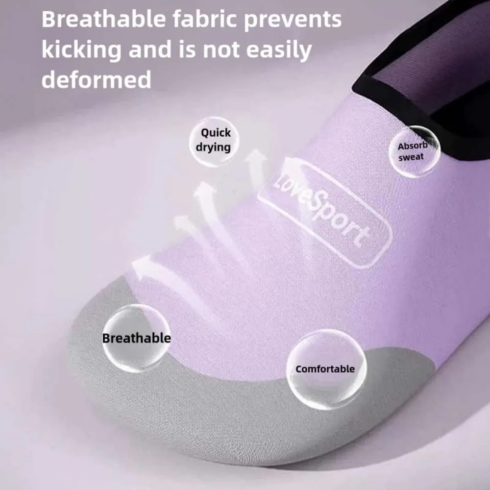 Women's Fitness Shoes Indoor Workout Soft Sole Quiet Non-Slip Shock Absorbing for Yoga Dance Training Lightweight Jump Rope Exercise