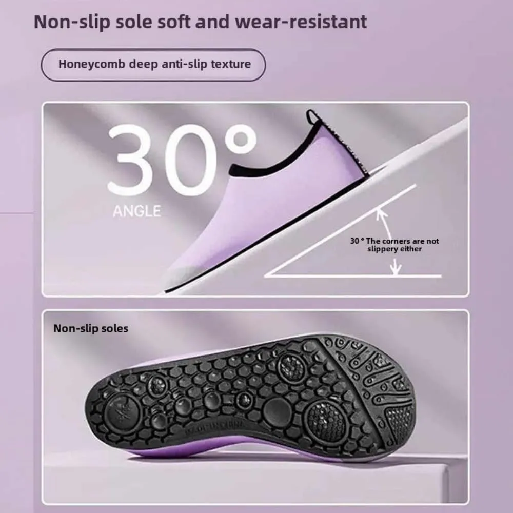Women's Fitness Shoes Indoor Workout Soft Sole Quiet Non-Slip Shock Absorbing for Yoga Dance Training Lightweight Jump Rope Exercise
