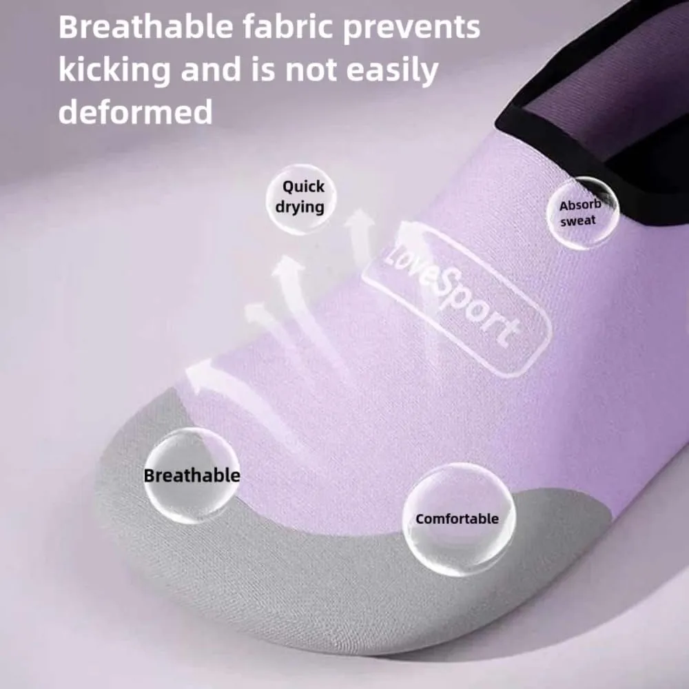 Women's Fitness Shoes Indoor Workout Soft Sole Quiet Non-Slip Shock Absorbing for Yoga Dance Training Lightweight Jump Rope Exercise