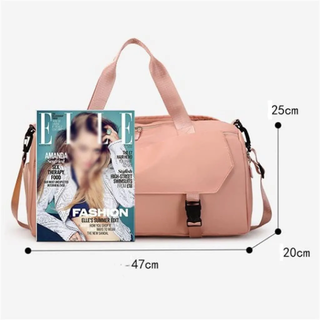 Women's Gym Bag Men's Multifunctional Sports Gym Bag Oxford Cloth Travel Bag Yoga Backpack(Black-JoJo's Bizarre Adventure1)