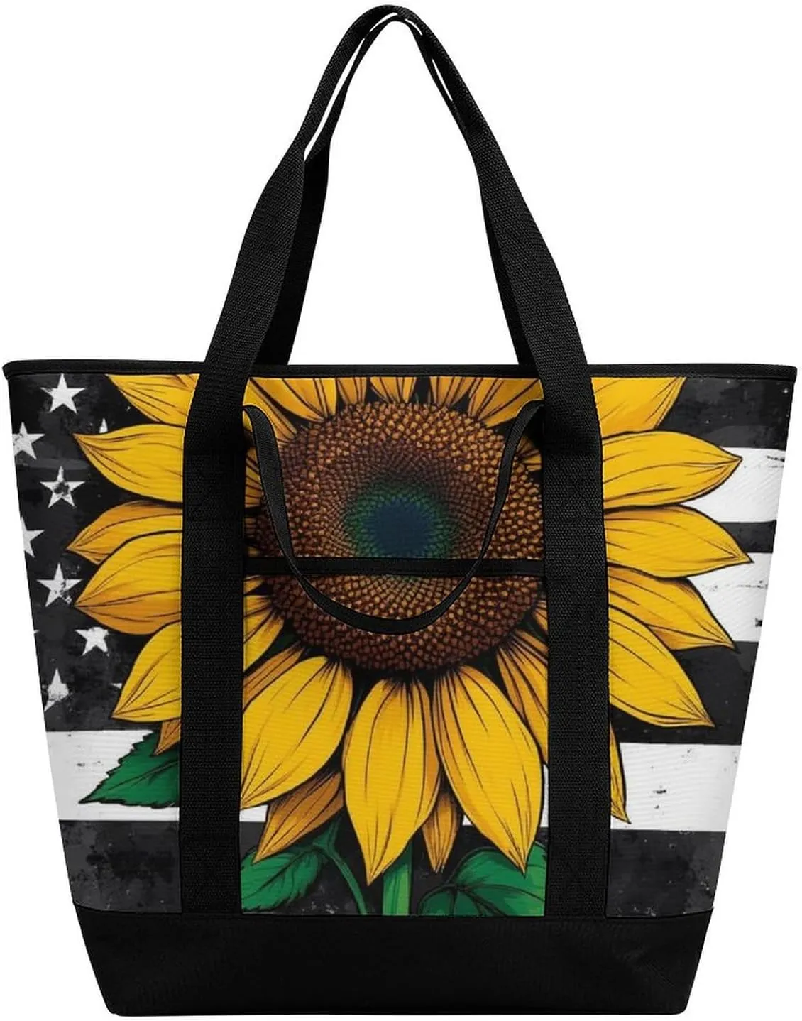Women's Large-Capacity Thermal Tote Bag Stylish Work & Commute Handbag
