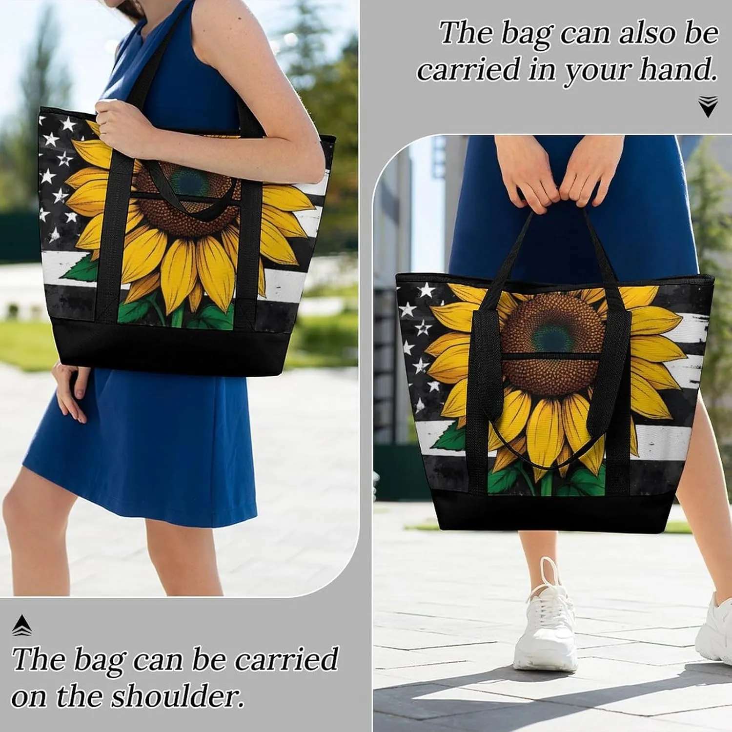 Women's Large-Capacity Thermal Tote Bag Stylish Work & Commute Handbag
