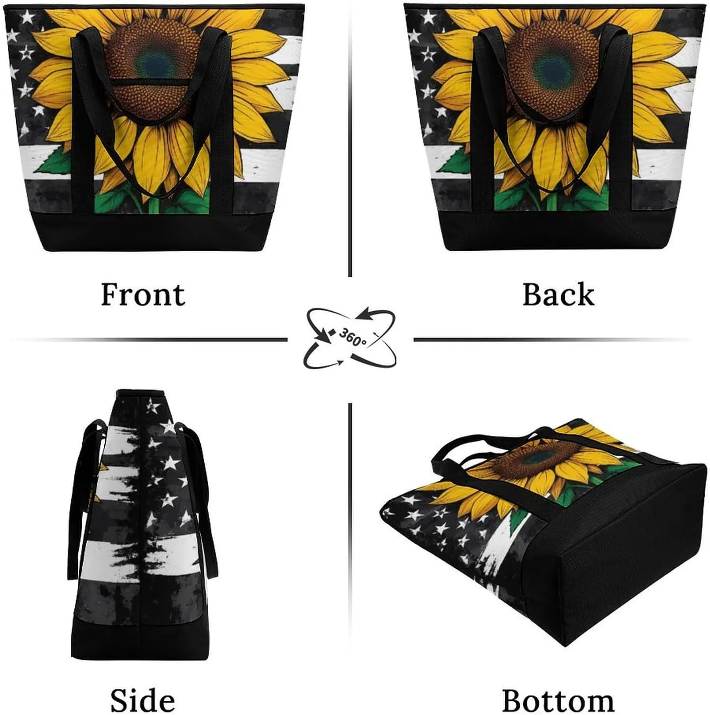 Women's Large-Capacity Thermal Tote Bag Stylish Work & Commute Handbag
