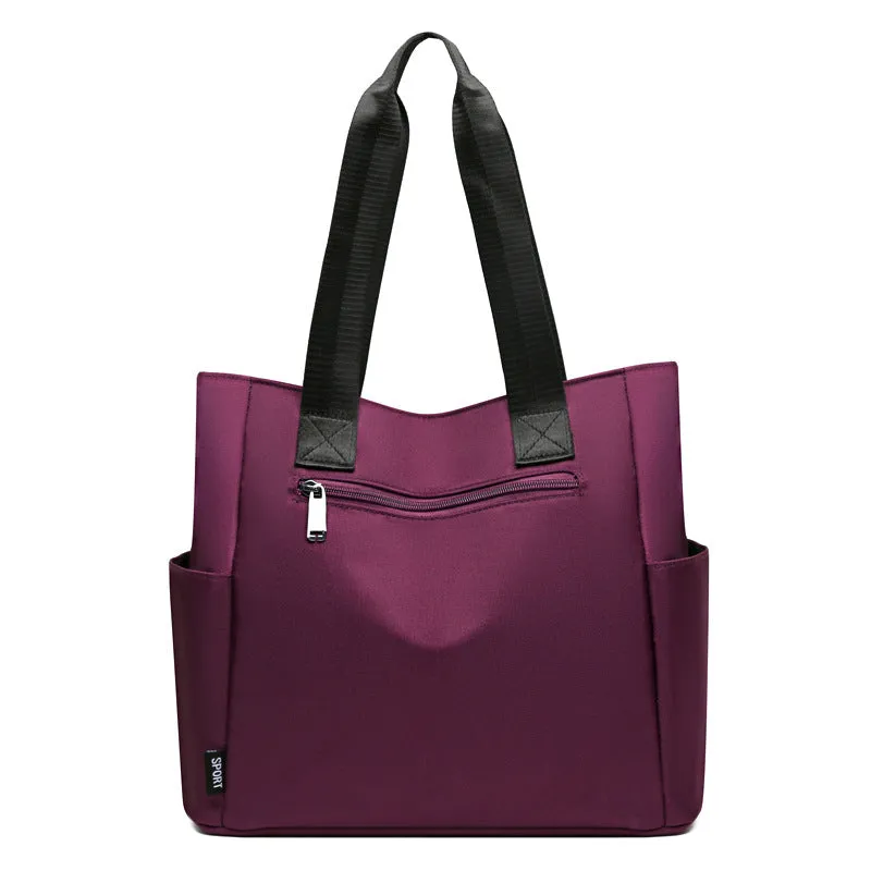 Women's Oxford Cloth Fashion Portable Large Capacity Shoulder Bags