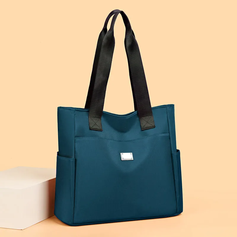 Women's Oxford Cloth Fashion Portable Large Capacity Shoulder Bags