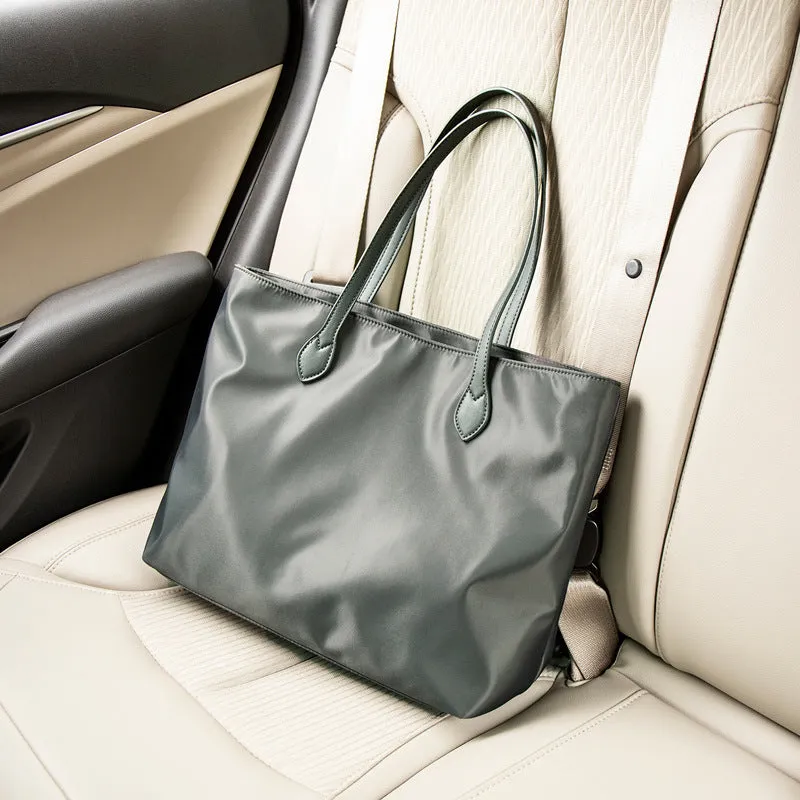 Women's Simple Large Capacity Nylon Oxford Cloth Shoulder Bags