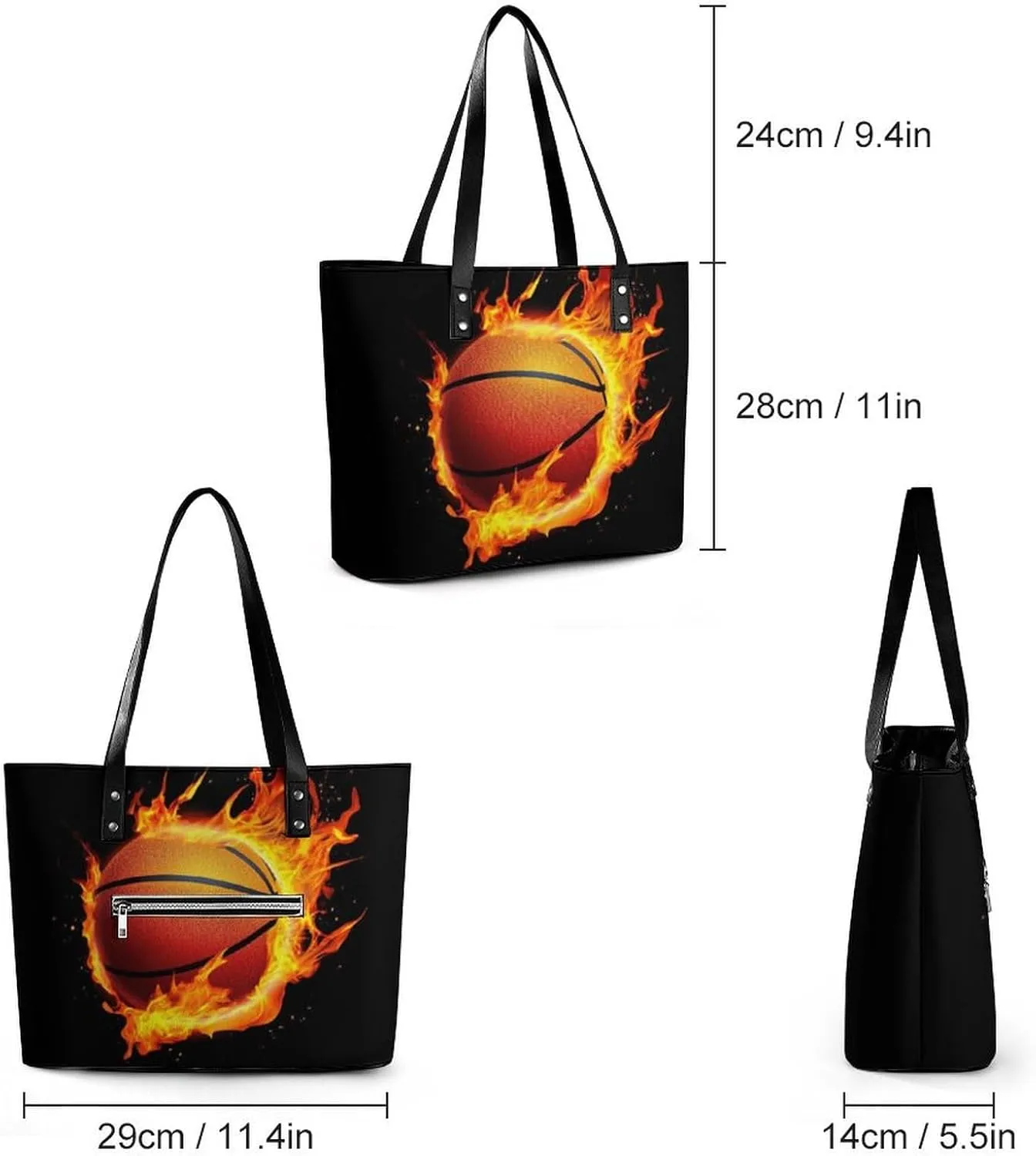 Womens Tote Laptop Bag Stylish Work Bag Travel Purse