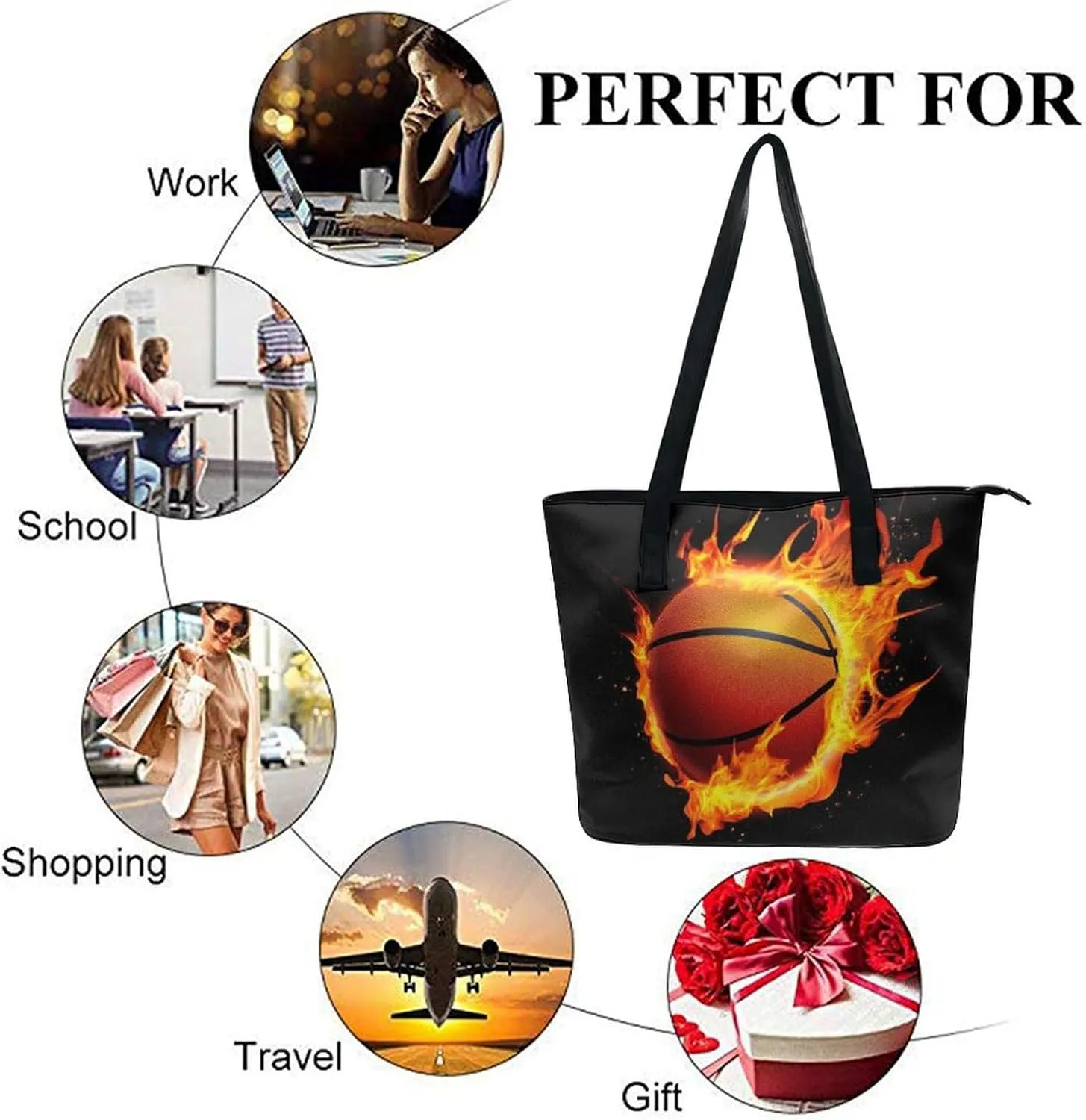 Womens Tote Laptop Bag Stylish Work Bag Travel Purse