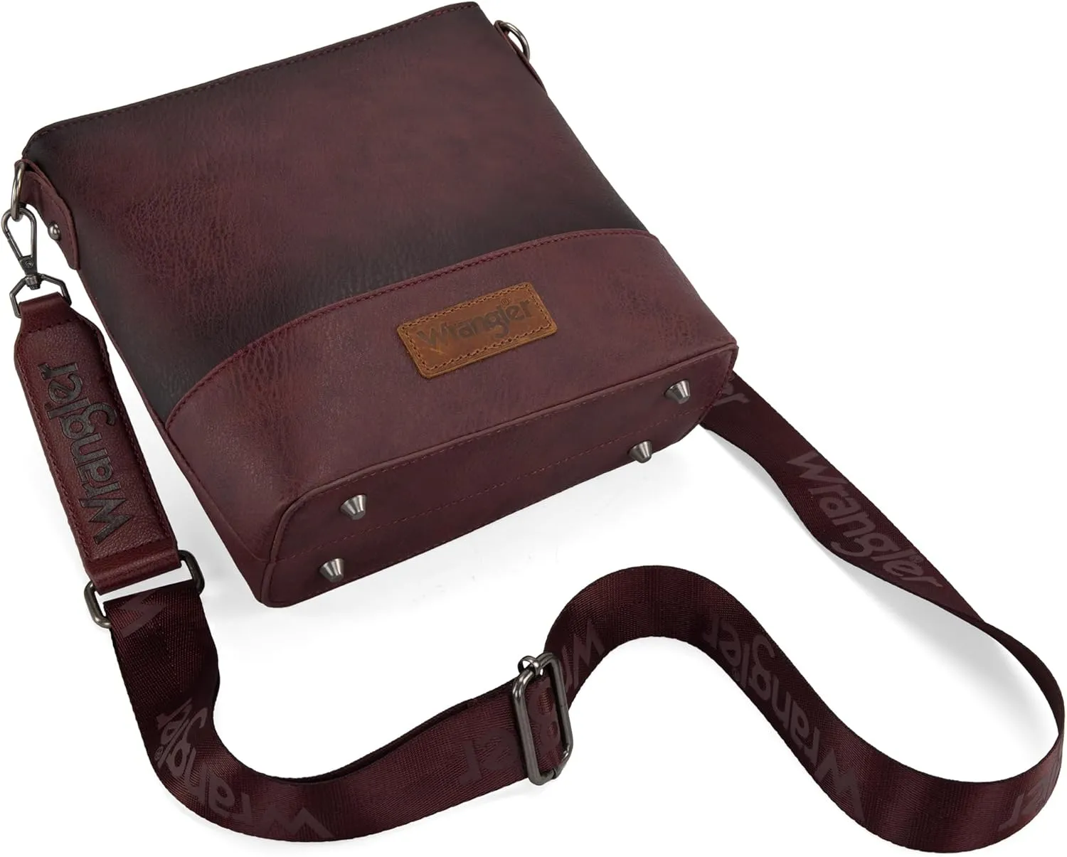 Wrangler Crossbody Purses for Women Two Tone Crossbody Bags Women Purses and Handbags