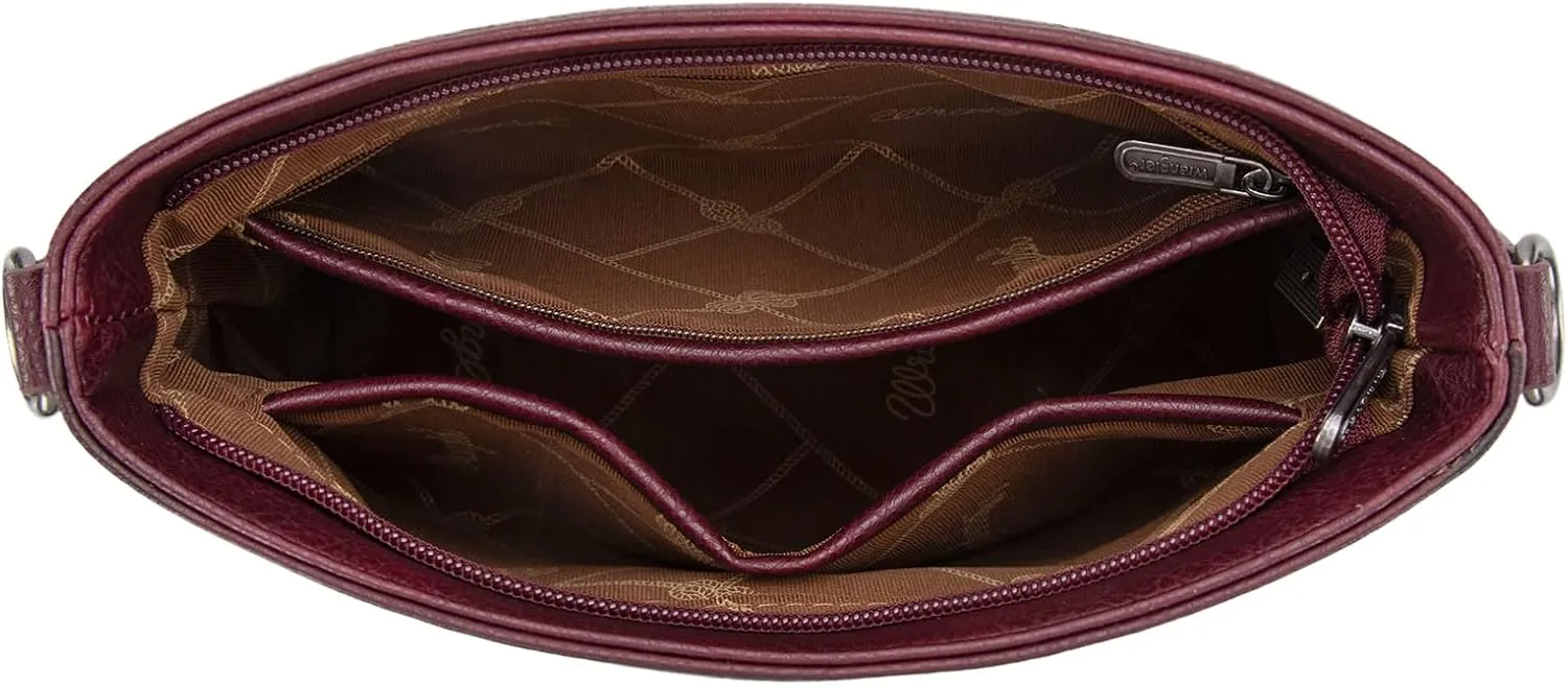 Wrangler Crossbody Purses for Women Two Tone Crossbody Bags Women Purses and Handbags