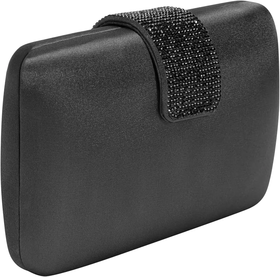 XXGJOALD-Mulian LilY Gold Satin Rhinestones Evening Bags Party Bridal Clutch Purse For Women Prom Clutch