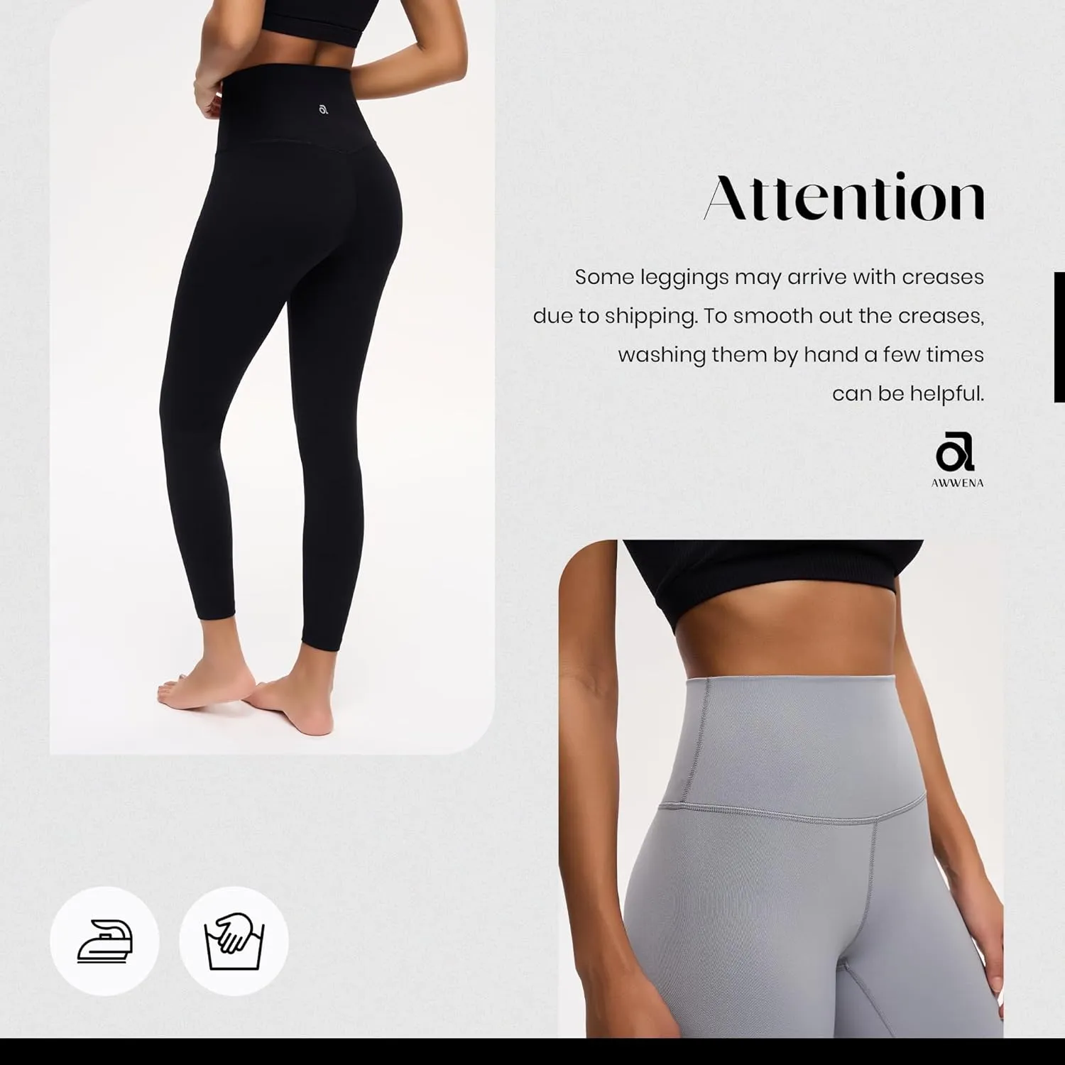Yoga Wenabutter Workout Leggings for Women Activewear Loungewear Functional Fitness Running Highwaisted Gym Pants 25"