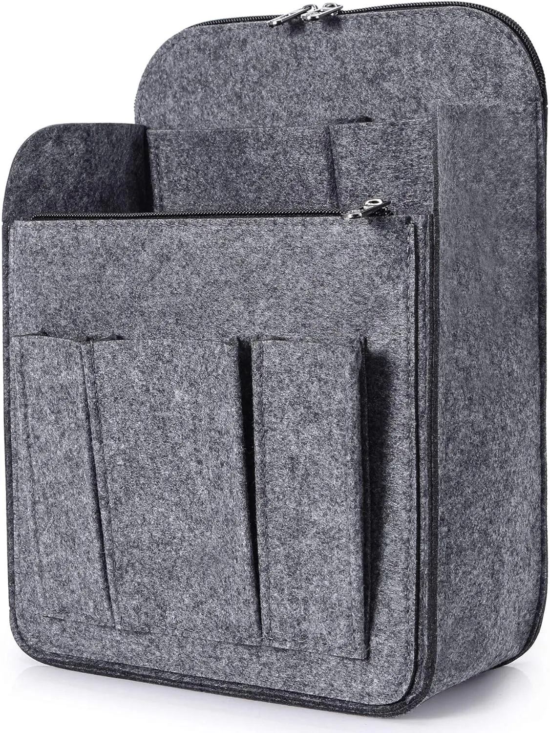 Yoillione Felt Backpack Organizer Insert for Women and Men, Large Travel Rucksack Insert with High Capacity, Lightweight Bag Organizer with Zipper Pockets