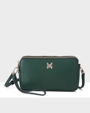 Zoe Slim Double Zip Camera Bag With Detachable Wrist Strap